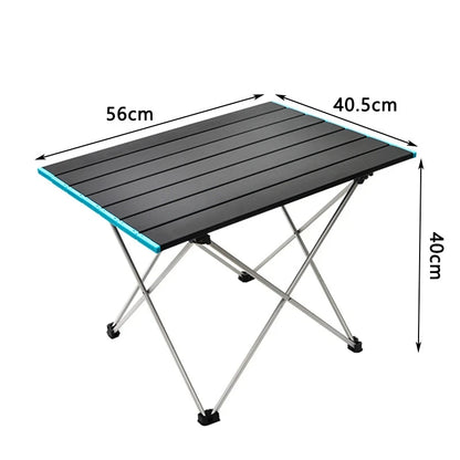 Ultralight Portable Folding Camping Table Foldable Outdoor Dinner Desk High Strength Aluminum Alloy For Garden Party Picnic BBQ