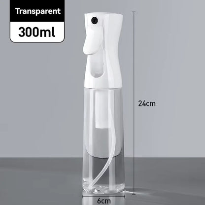 Continuous Spray Bottles Hairdressing Pressure Sprinkling Bottle Barber Beauty Salon Refillable Atomizer Container