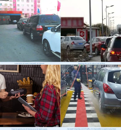 Car Washing Sponge Brush Soft Chenille Microfiber Washing Brush Car Body Cleaning Water Absorbtion Brushes Detailing Washer