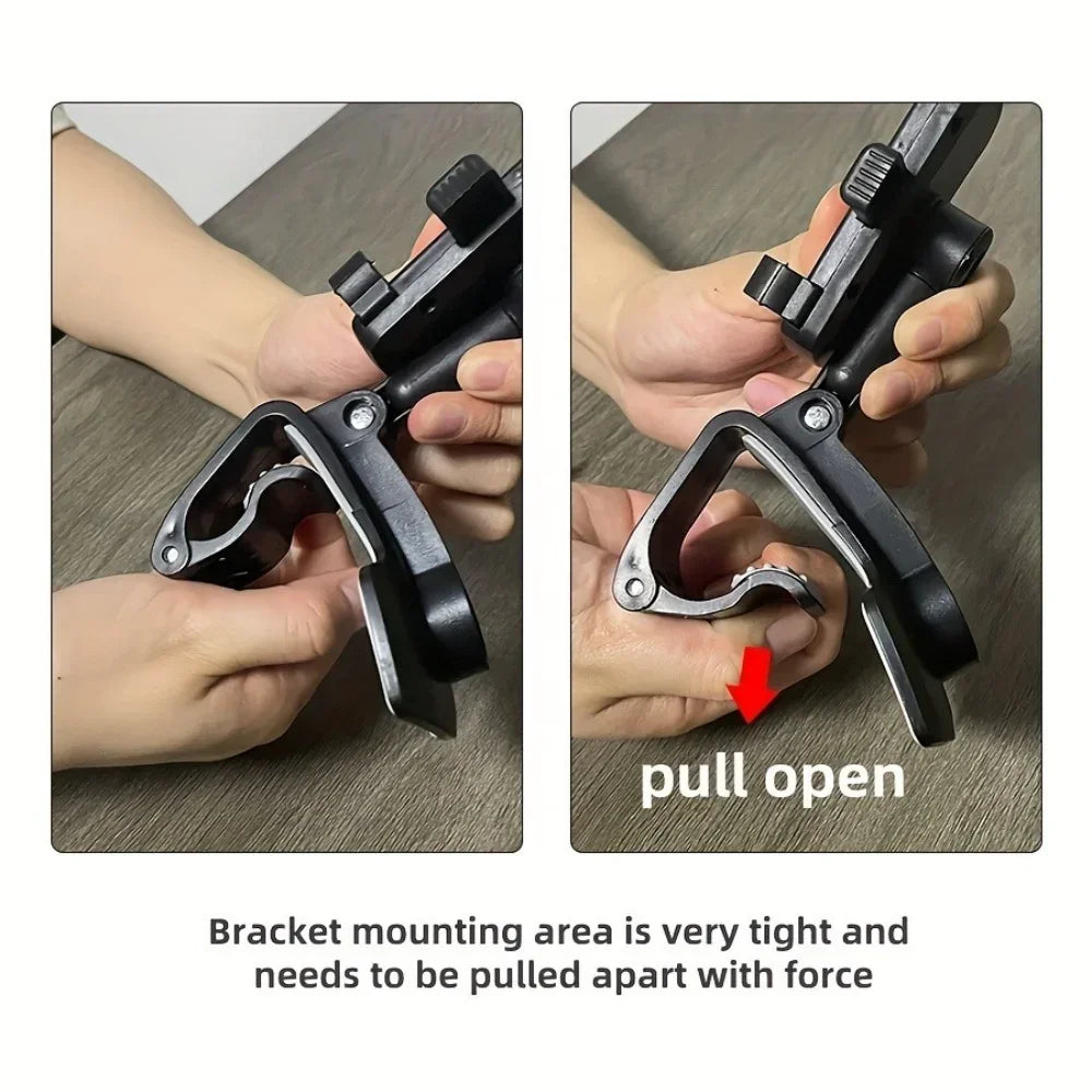 Car Mobile Phone Holder Universal Dashboard Phone Holder Easy Clip Mount Stand Cellphone Stand For GPS Navigation Hanging Holder