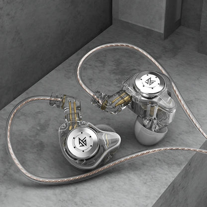 KZ edx pro Headset Dynamics in the Ear Monitor Hifi Wired Headset Bass Stereo Game Music Headset Noise Cancellation Headset