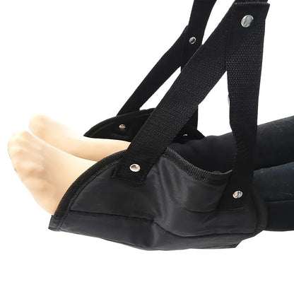Adjustable foot hammocks for travel, car, airplane rest, office hanging, simple leg support foot pads, foot hammocks