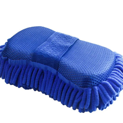 Car Washing Sponge Brush Soft Chenille Microfiber Washing Brush Car Body Cleaning Water Absorbtion Brushes Detailing Washer