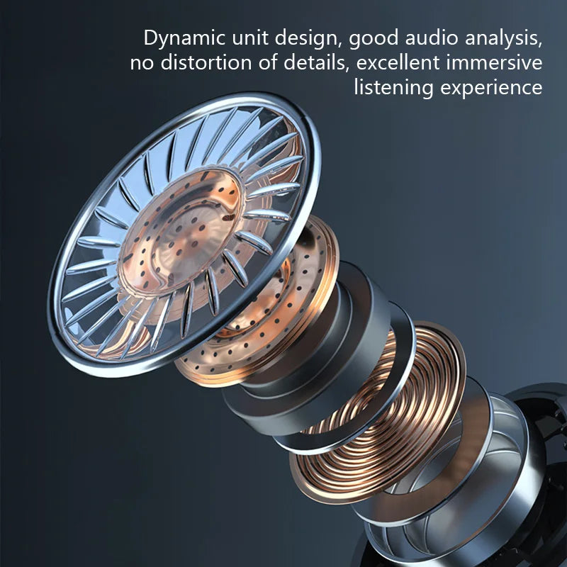 M10 TWS Bluetooth Headphones 2500mAh Charging Box Wireless Earphones With Microphone 9D Stereo Sports Waterproof Earbuds Headset